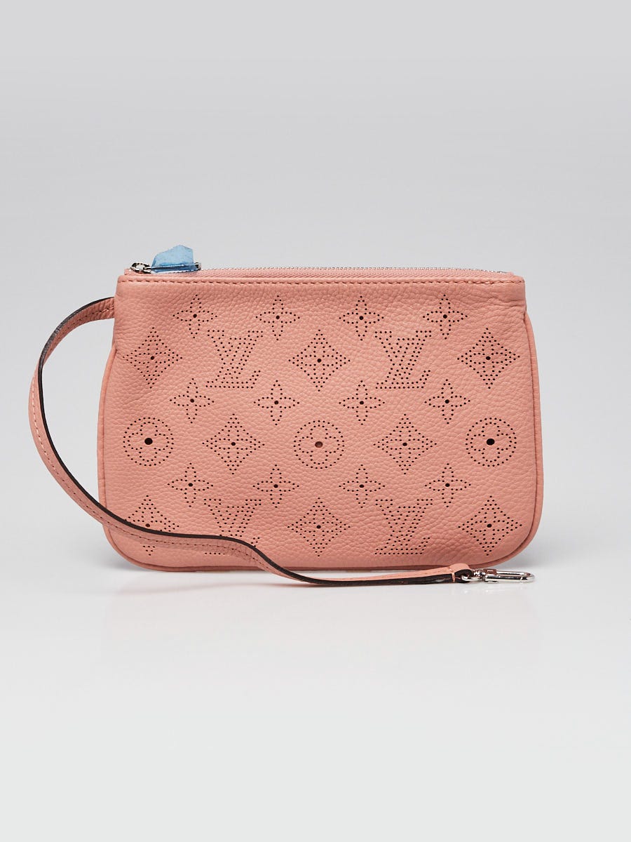 Louis Vuitton Rose Monogram Mahina Leather Selene PM Bag - Yoogi's Closet
