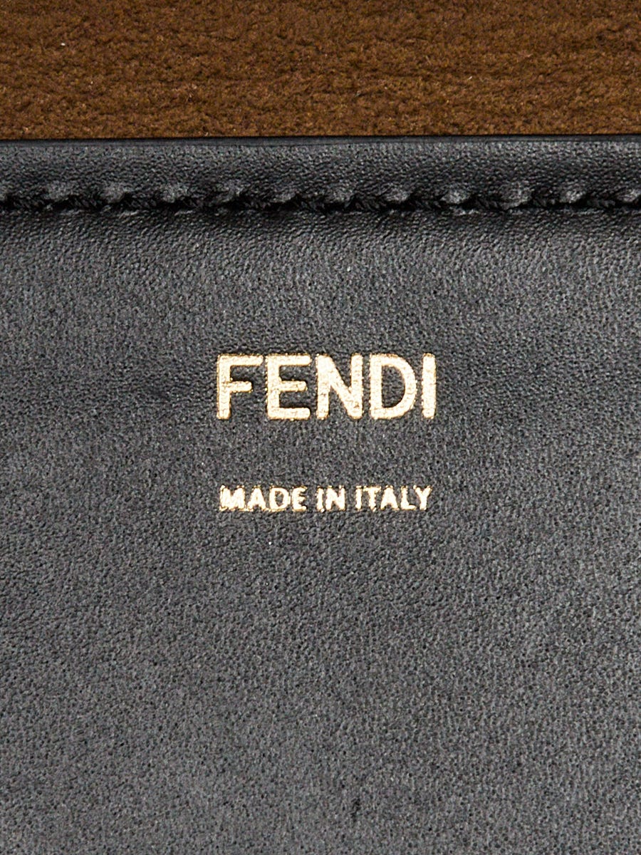 ☆人気☆【FENDI】☆Sunshine Large Leather Shoppe.r Black☆ Fendi Black Leather Sunshine Large Shopper Tote Bag - 8BH372
