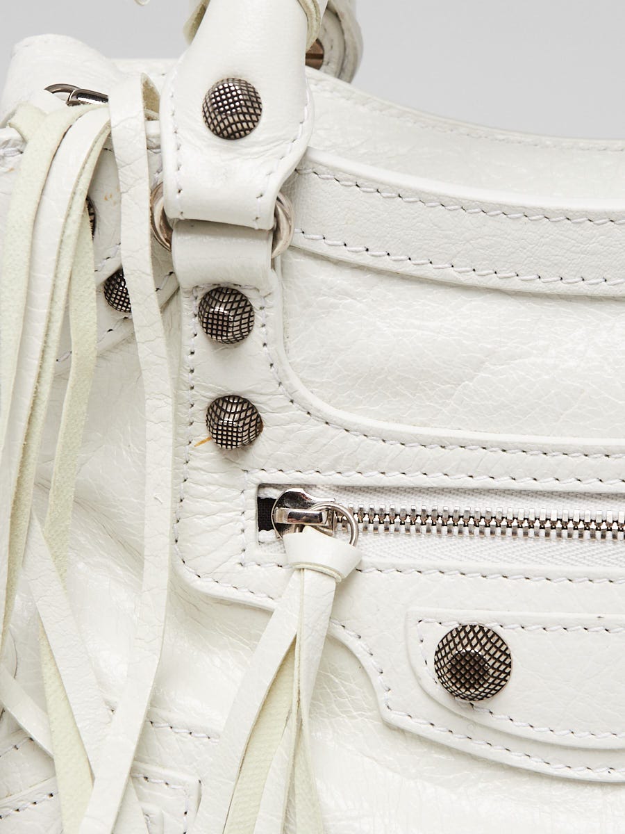 ◆BALENCIAGA 最新作◆Neo Cagole XS ショルダーバッグ/White◆ Neo Cagole Xs Crossbody - Balenciaga - Optic White - Leather