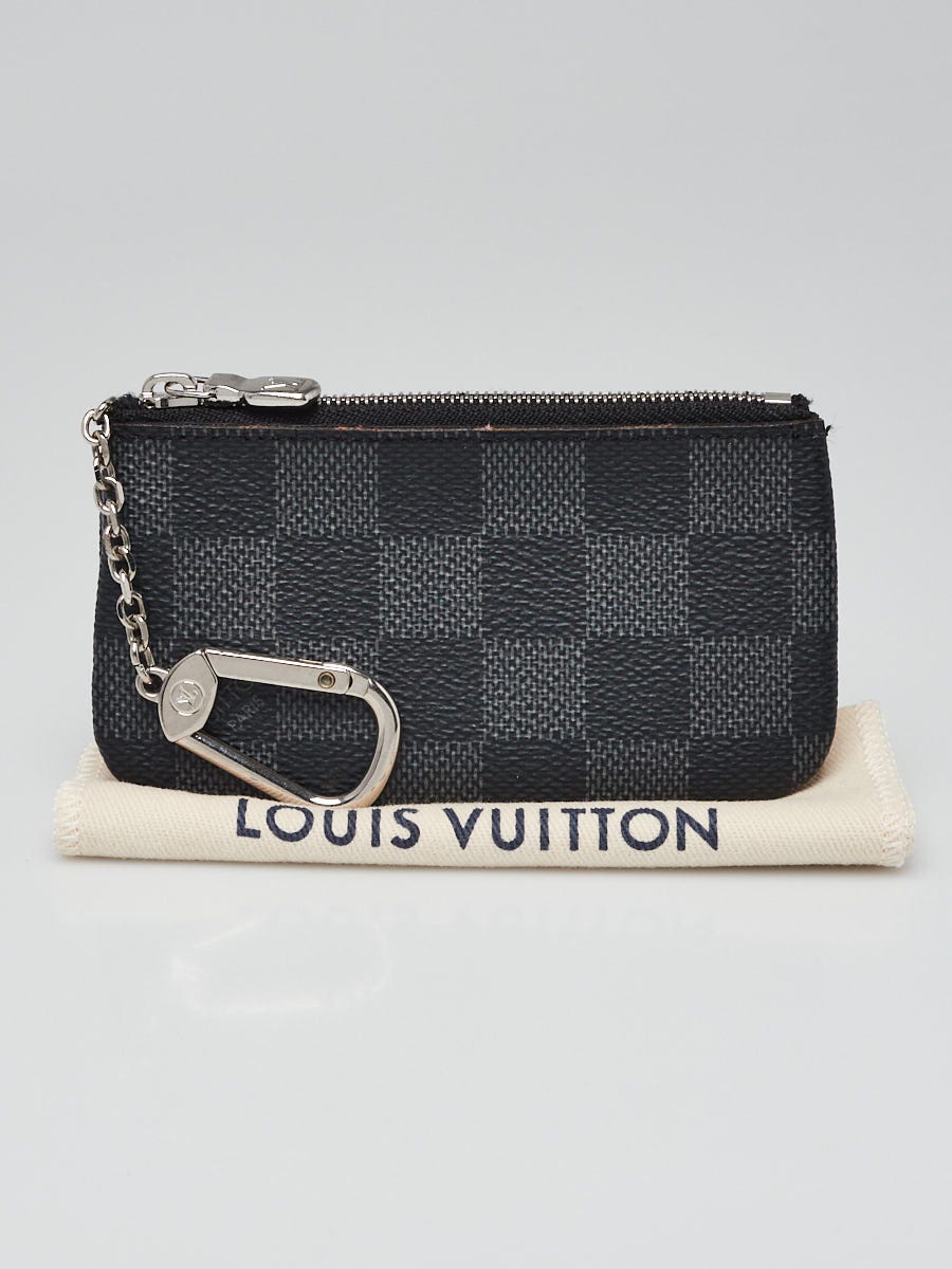 Louis Vuitton Damier Graphite Canvas Pochette Cles Key Pouch