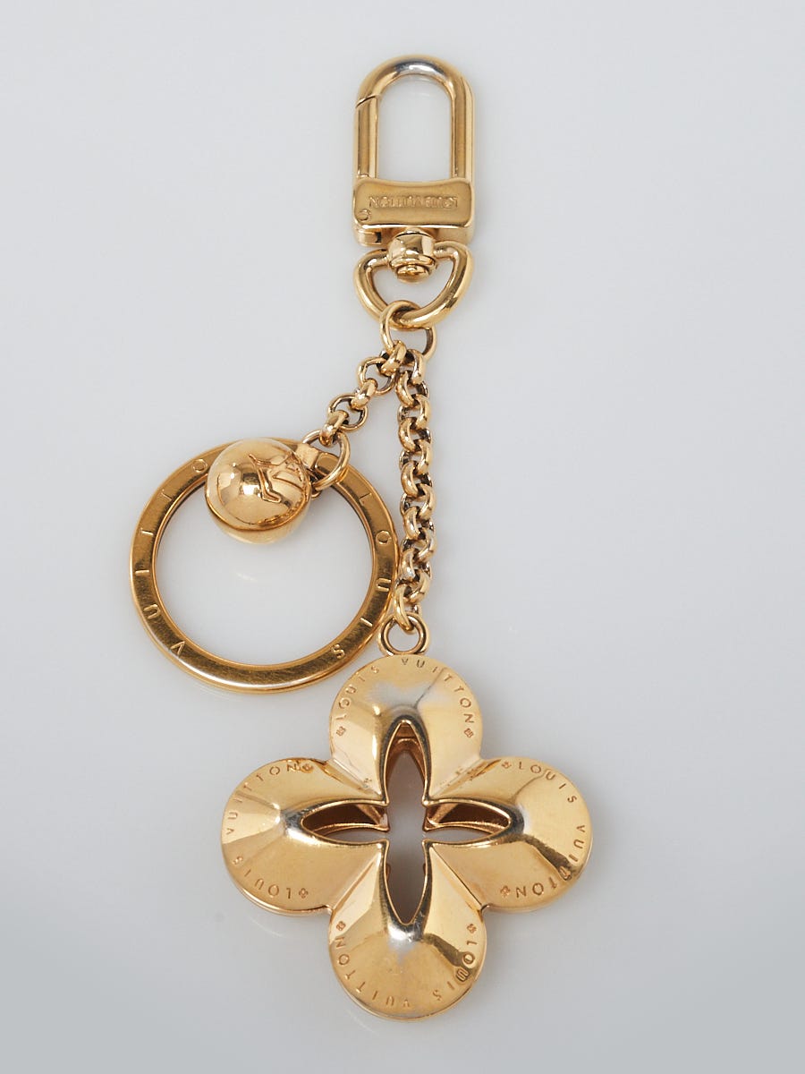 Louis Vuitton Goldtone Metal Eclipse Key Holder and Bag Charm - Yoogi's  Closet