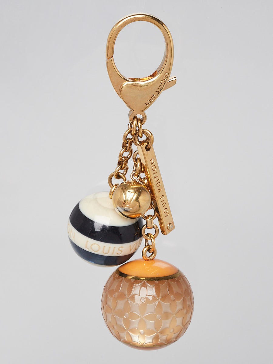 Louis Vuitton Blue Resin Monogram Mini Lin Key Holder/Bag