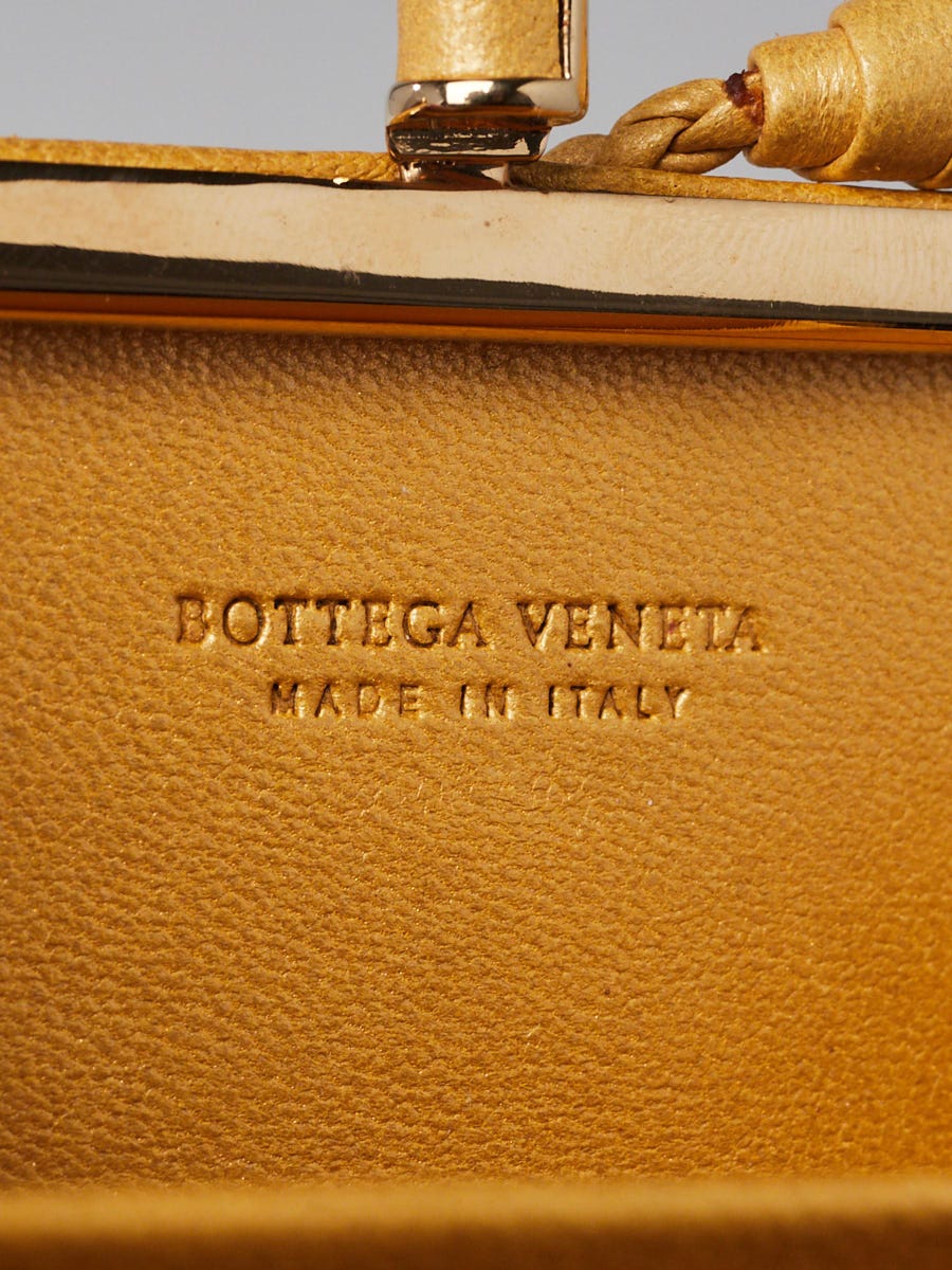 Bottega Veneta Vintage Intrecciato Large Clutch Bag