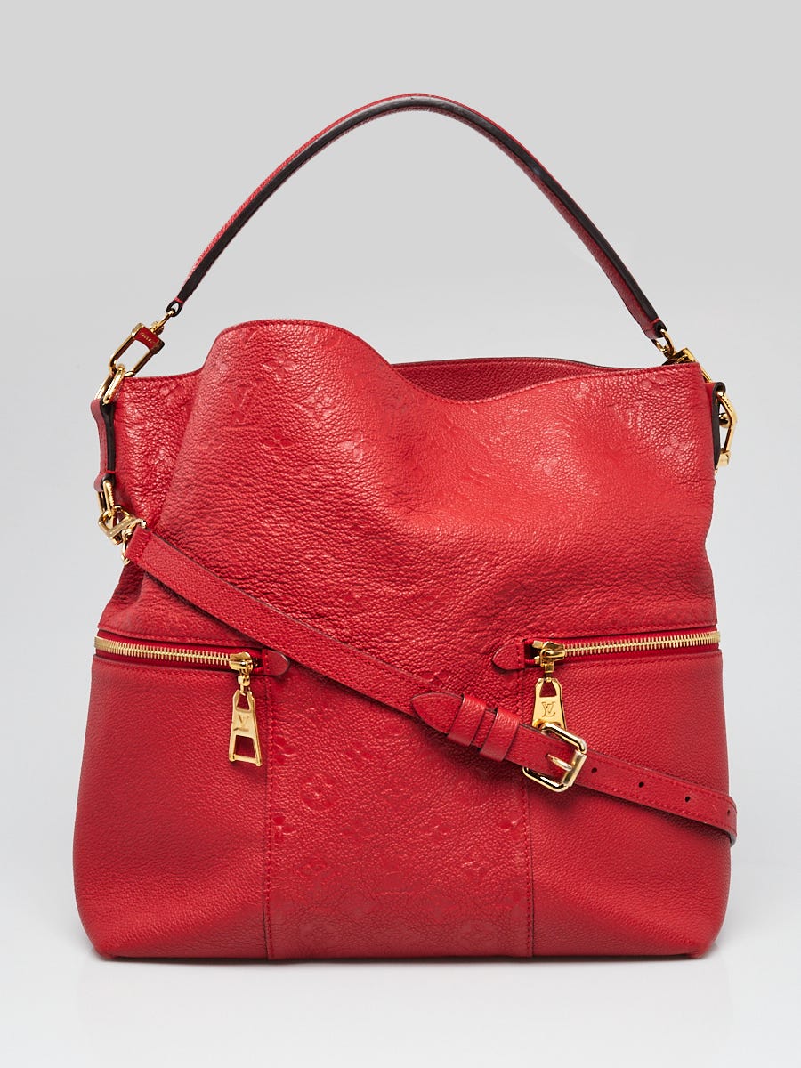 Louis Vuitton Scarlet Monogram Empreinte Leather Melie Bag