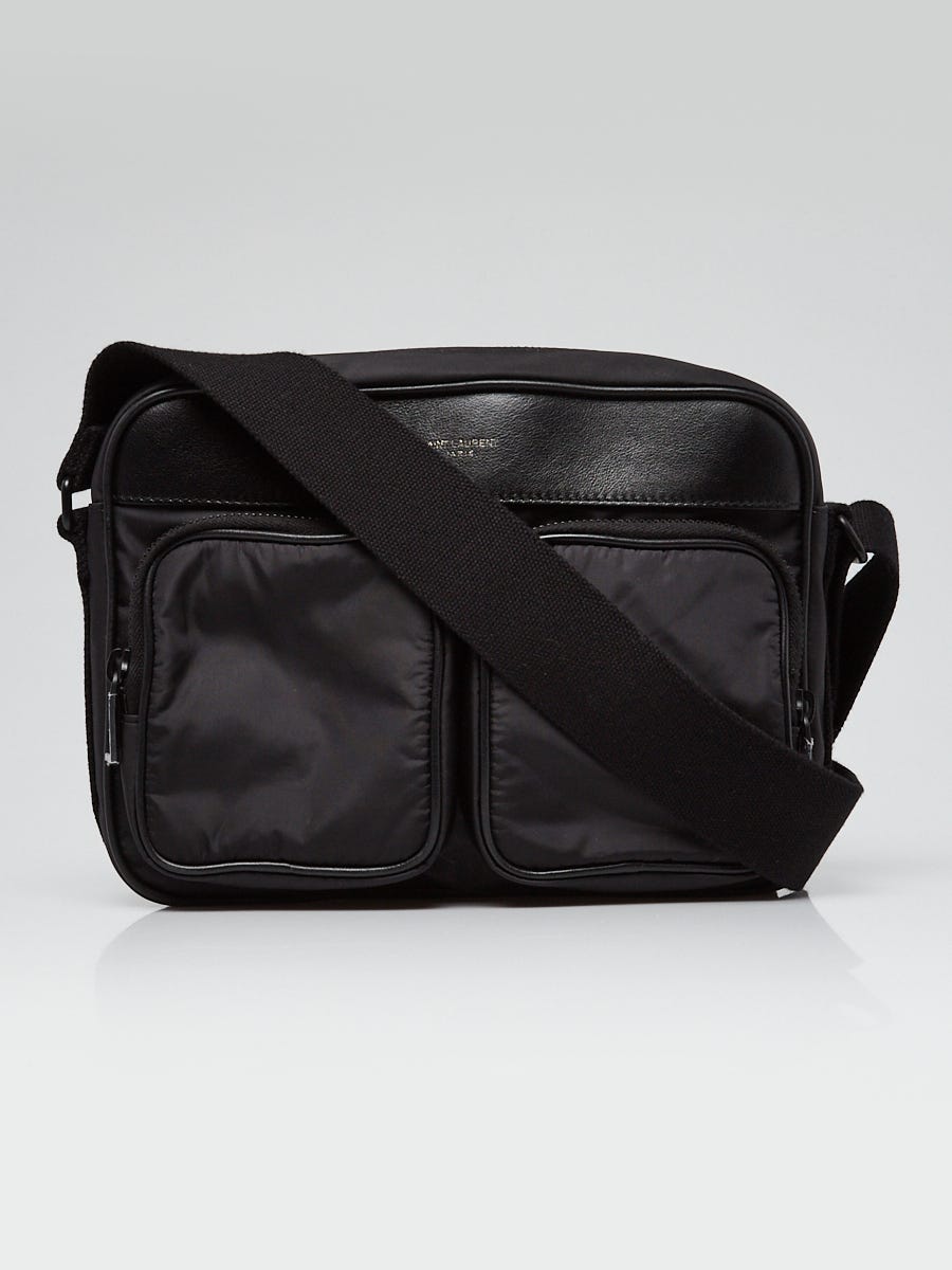 Yves Saint Laurent Leather Crossbody Camera Bag