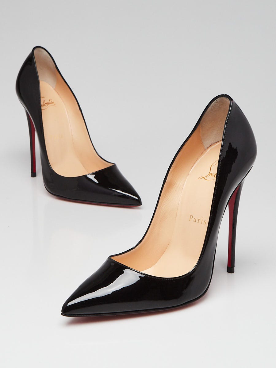 Louboutin so hot sale kate patent