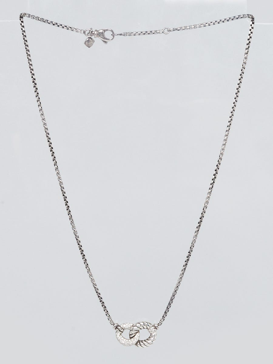 David yurman deals silver necklace