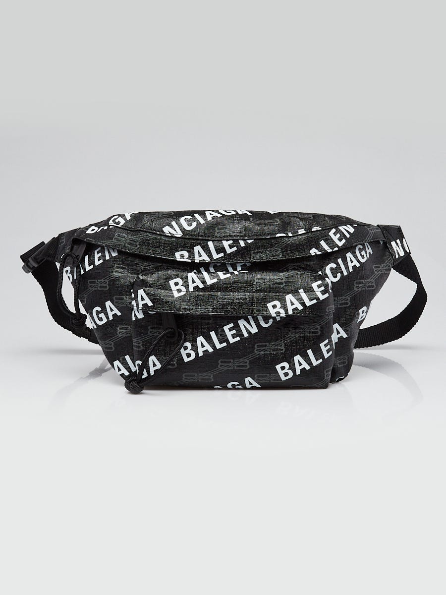Authentic Balenciaga Vintage BB Logo Crossbody Bag 