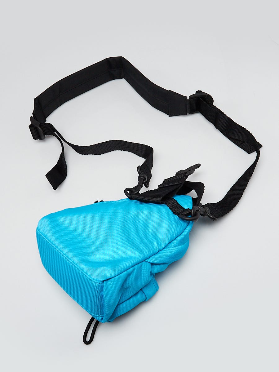 RvceShops's Closet - Balenciaga Bright Blue Nylon Oversized Mini Backpack  Junya Crossbody Bag - Geantă pentru cosmetice Slider Bag PM030676 Midnight  582