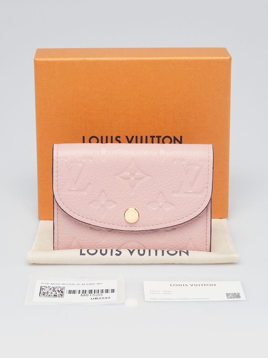 Louis Vuitton Rose Wallets for Women for sale