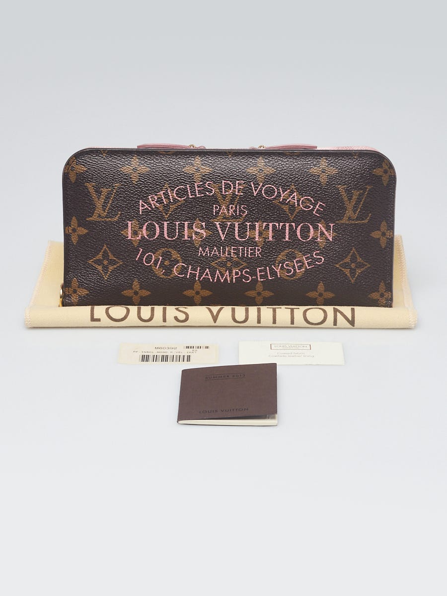NEW, RARE & HTF Limited Edition Louis Vuitton Rose Velours IKAT  Insolite Wallet