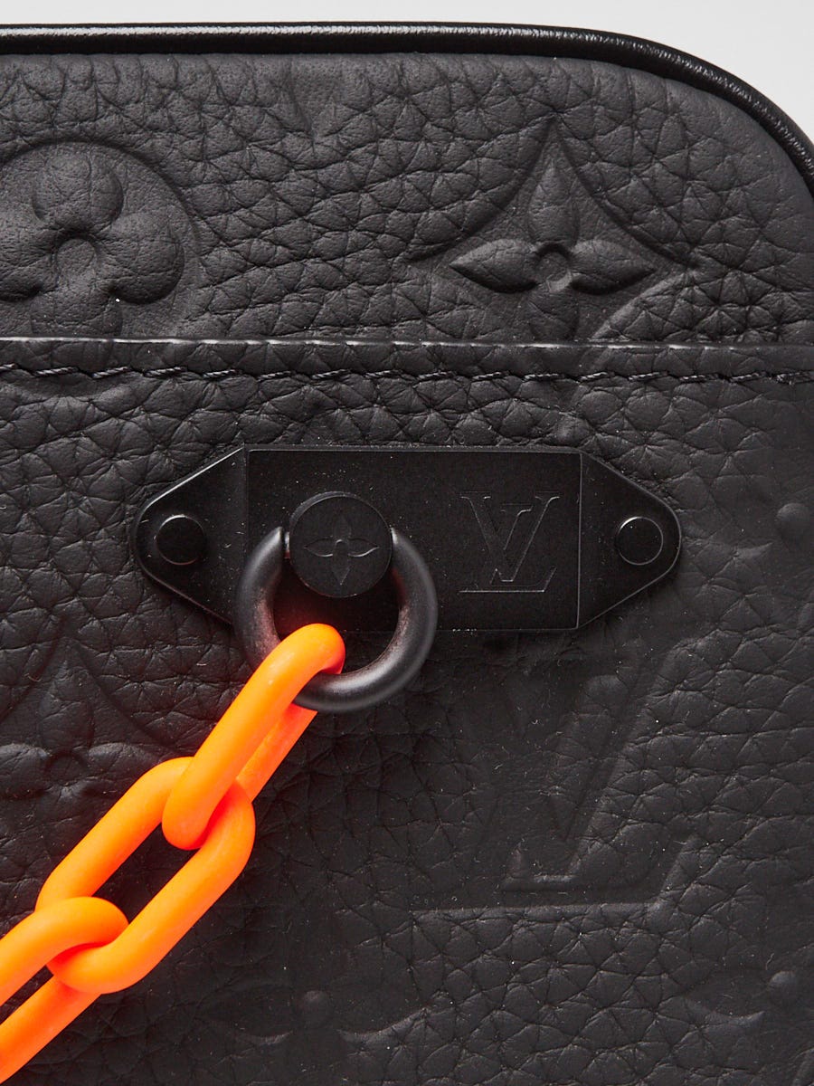Louis Vuitton Black Taurillon Monogram Leather Solar Ray Soft