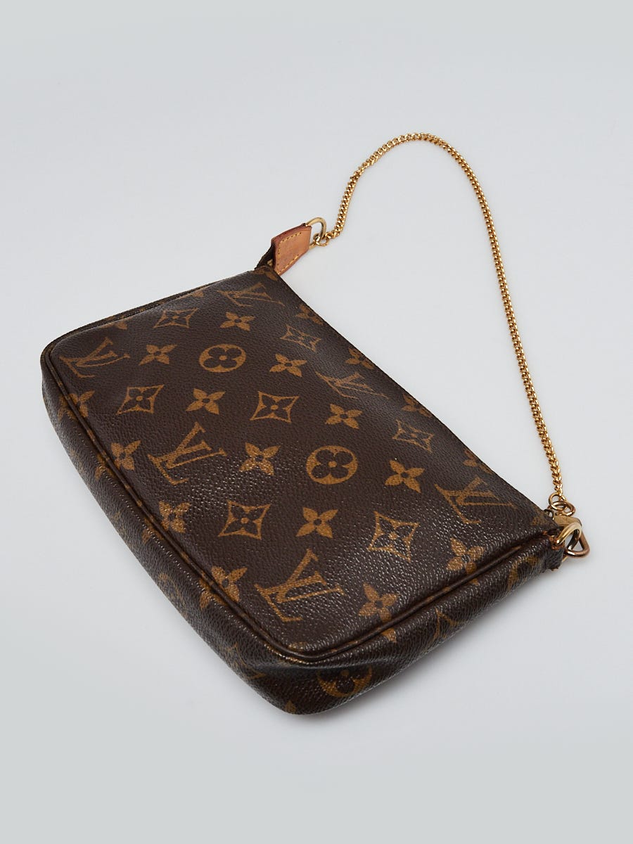 Louis Vuitton Monogram Pochette Chain Link Shoulder Bag Yoogi s