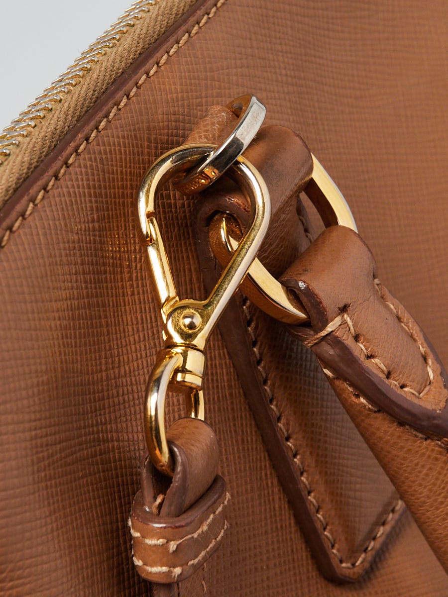 Prada Vernice BL0837 Saffiano Leather Top Handle Bag