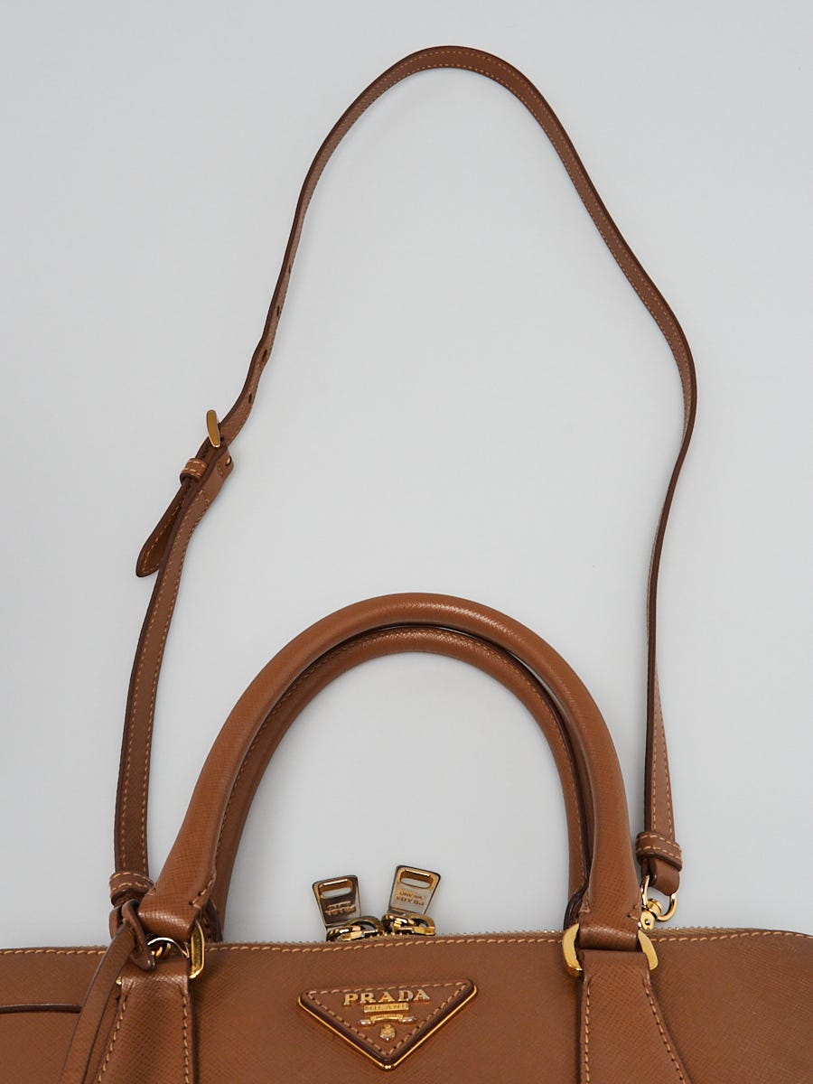 saffiano leather shoulder bag