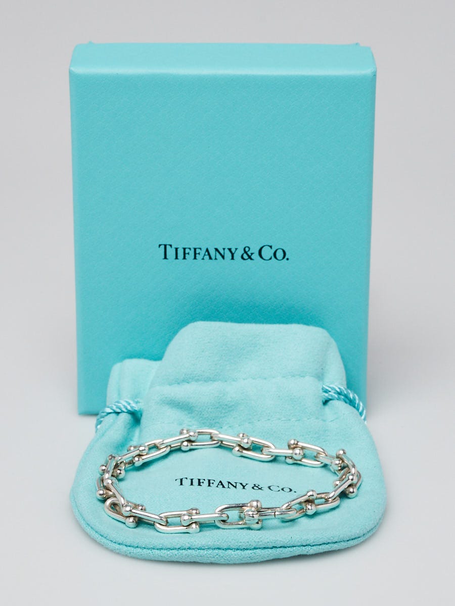 Tiffany & Co Silver Chain Heart Tag Bracelet ○ Labellov ○ Buy and Sell  Authentic Luxury