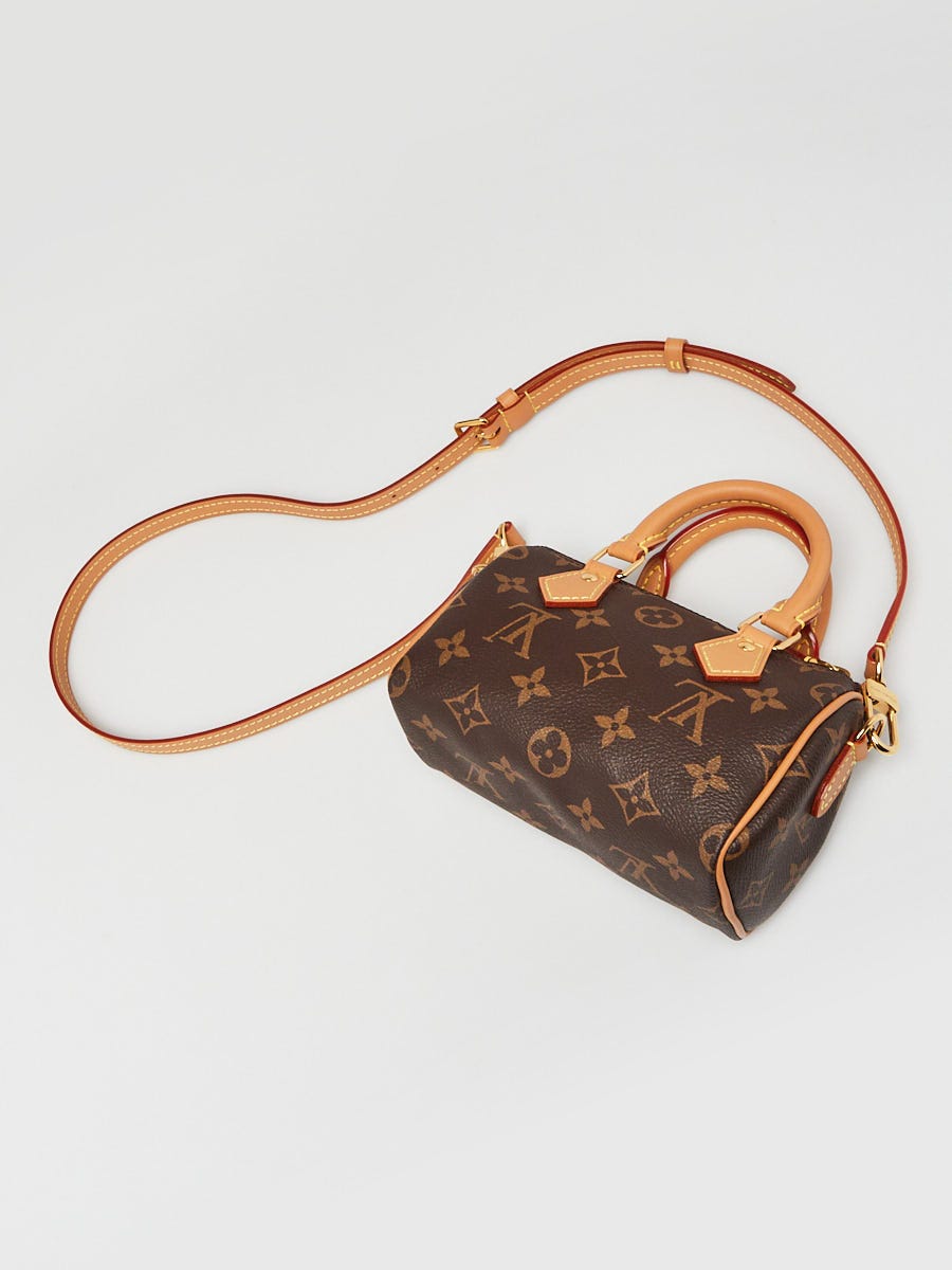 Nano Speedy / Mini HL leather handbag