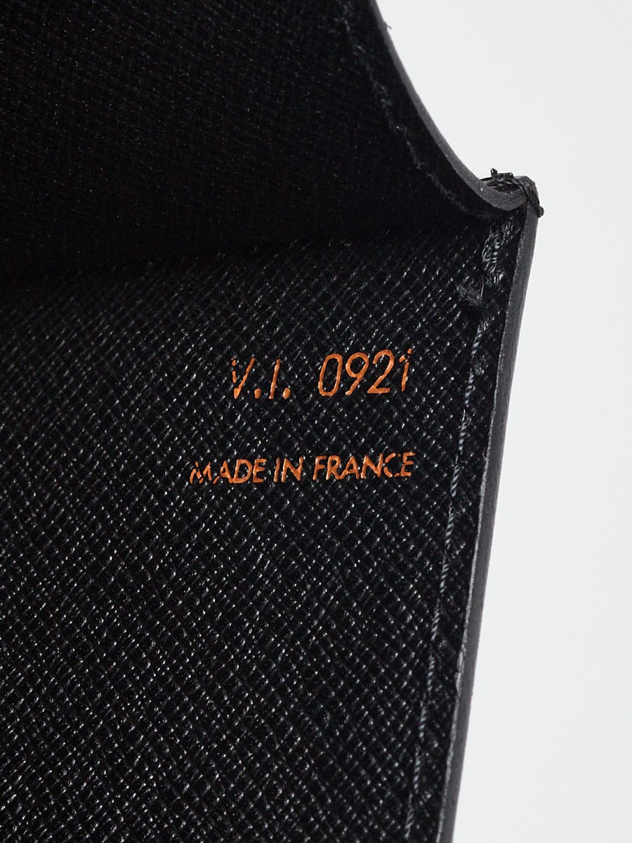 Louis Vuitton Black Epi Leather Montaigne Clutch Bag - Yoogi's Closet