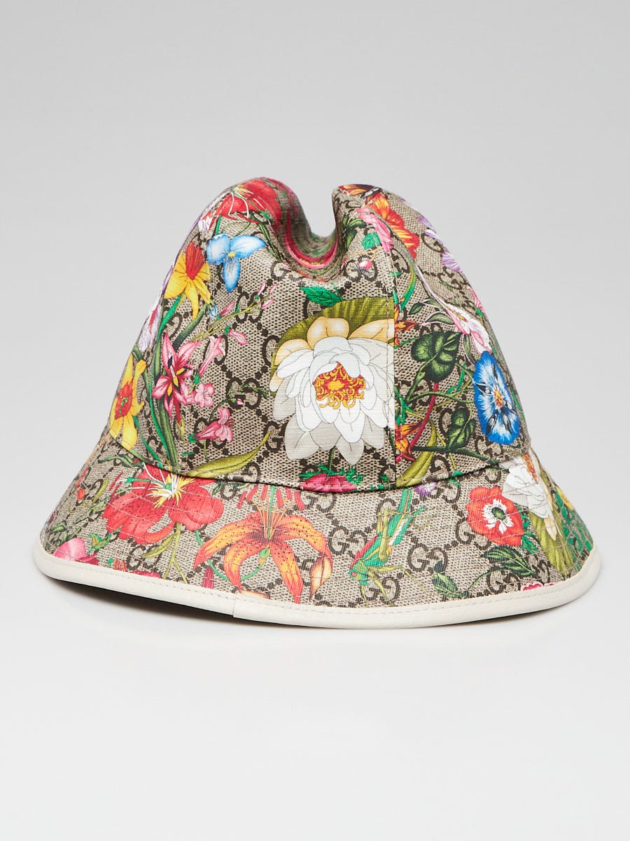 Floral GG Bonnet  Designer Rags Collection