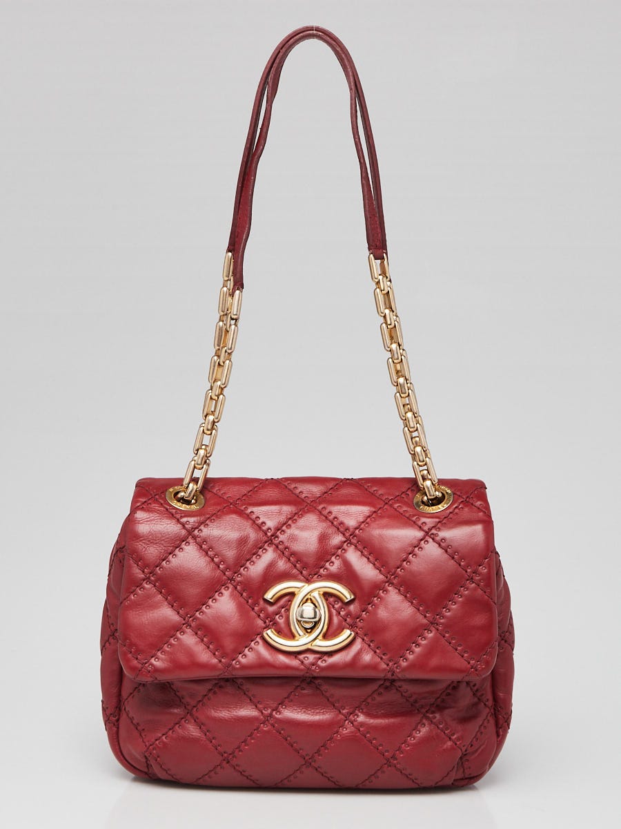 Chanel Flap Bag Large Black Crinkled Leather ref.803493 - Joli Closet
