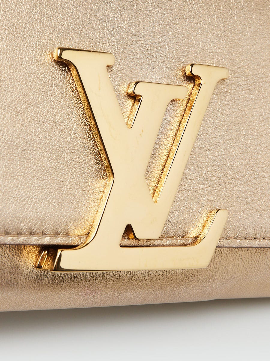 Louis Vuitton Grenade Alligator Chain Louise Clutch Bag - Yoogi's Closet