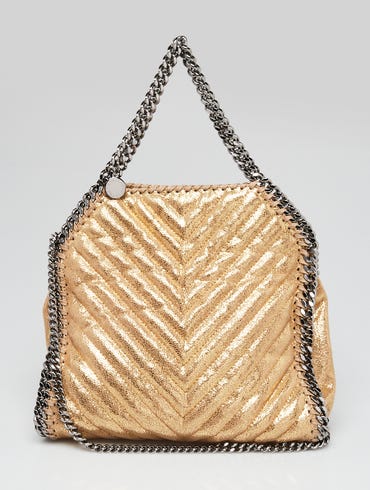 Beautiful! New STELLA MCCARTNEY New Falabella Tiny Glitter Tote Bag