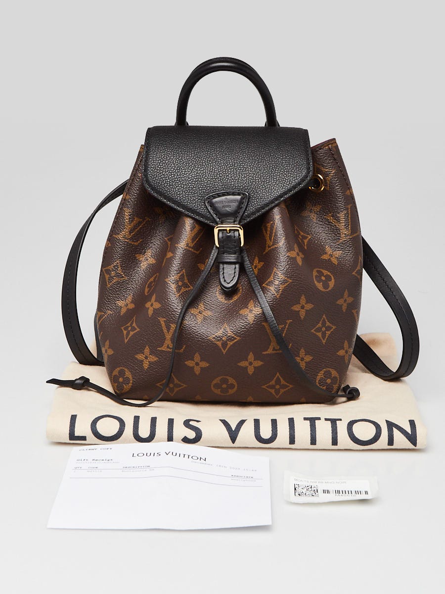 Louis Vuitton Monogram Canvas Montsouris PM Backpack Bag - Yoogi's Closet
