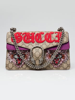 Gucci Pink Leather Valentine's Day Padlock Small Bamboo Shoulder Bag -  Yoogi's Closet