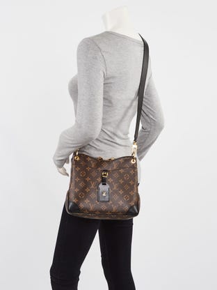 Louis Vuitton Glace Leather Monogram Ricky Travel Bag - Yoogi's Closet