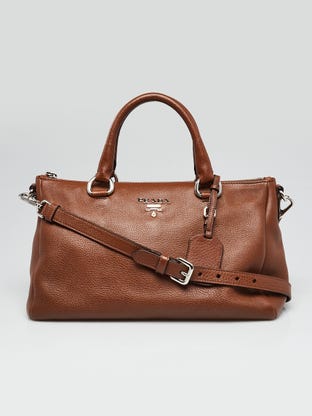 Louis Vuitton Rubis Leather Lockme Cabas Tote Bag - Yoogi's Closet