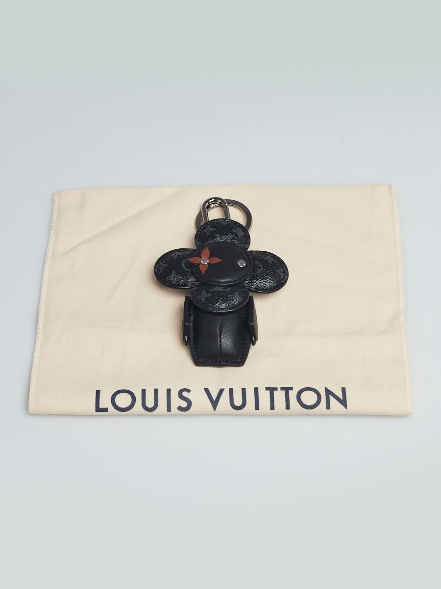 Louis Vuitton Limited Edition Monogram Eclipse Canvas Vivienne Zipper Key  Holder and Bag Charm - Yoogi's Closet