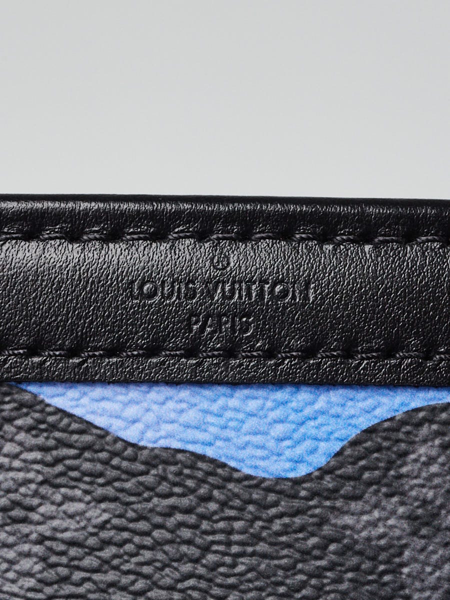 Louis Vuitton Soft Trunk Wallet (6 Card Slot) Clouds Monogram Blue in  Coated Canvas with Silver-tone - US