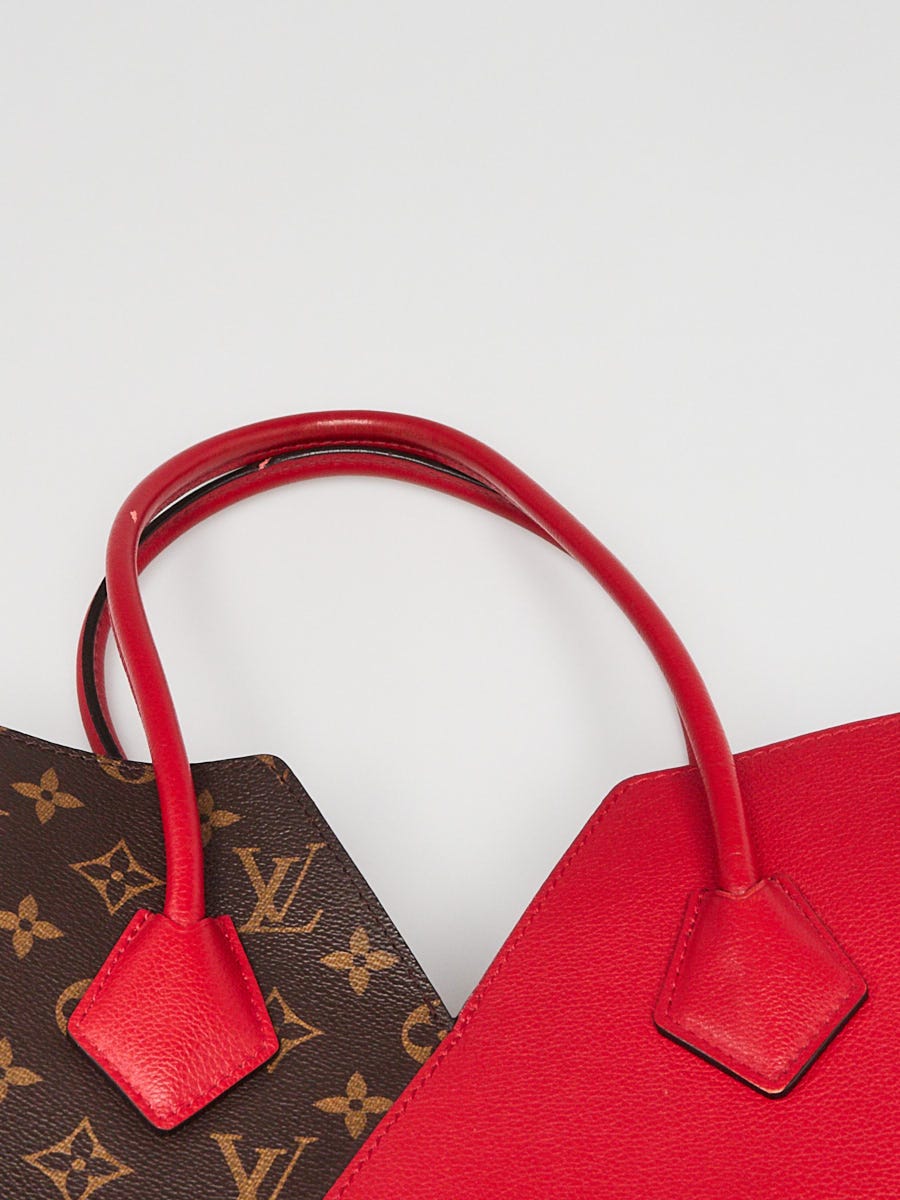 Louis Vuitton Monogram Canvas and Cerise Leather Kimono MM Tote Bag -  ShopperBoard