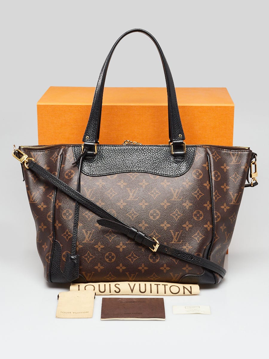 Louis Vuitton - Authenticated Rivets Handbag - Leather Black Plain for Women, Very Good Condition