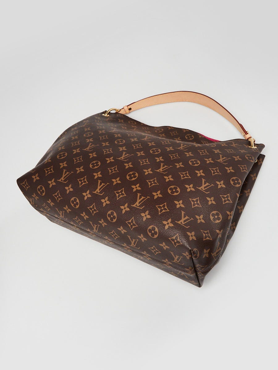 Graceful cloth handbag Louis Vuitton White in Cloth - 37648855