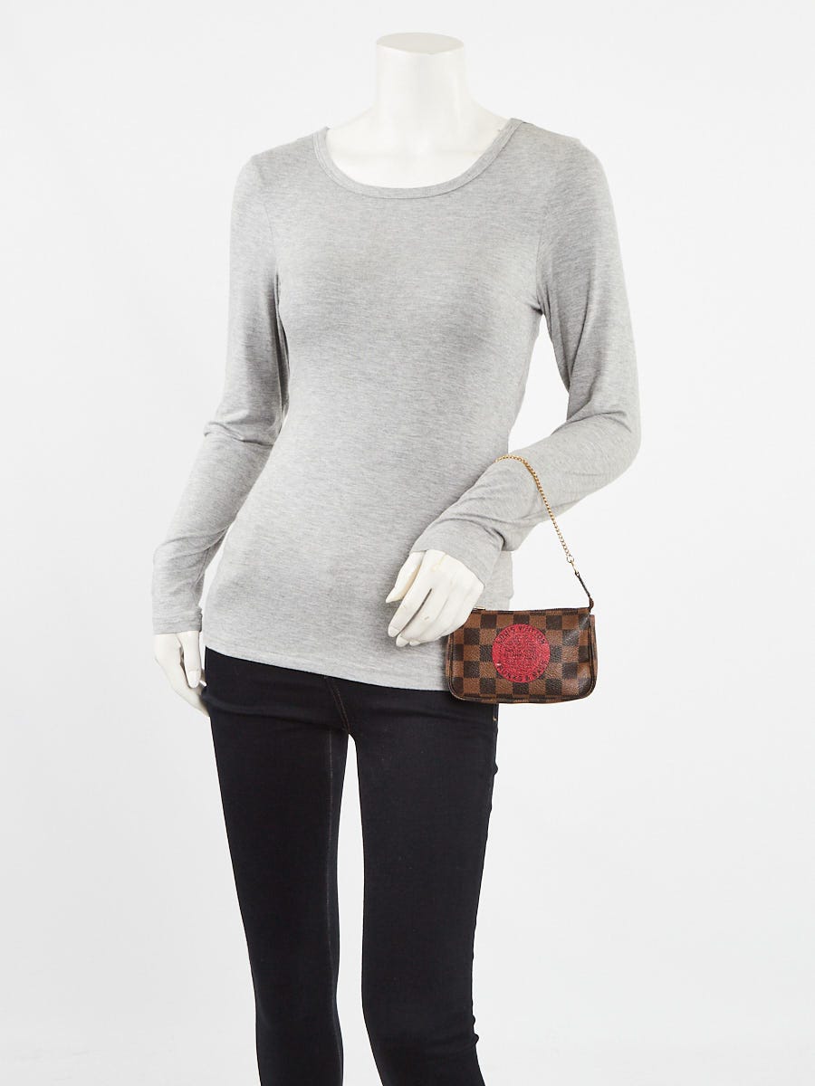 Louis Vuitton Damier Canvas Trunks & Bags Mini Pochette Accessories
