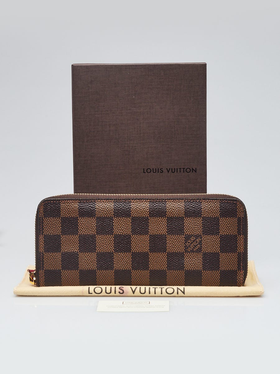 Louis Vuitton Clemence Wallet Damier Azur Canvas  - .com