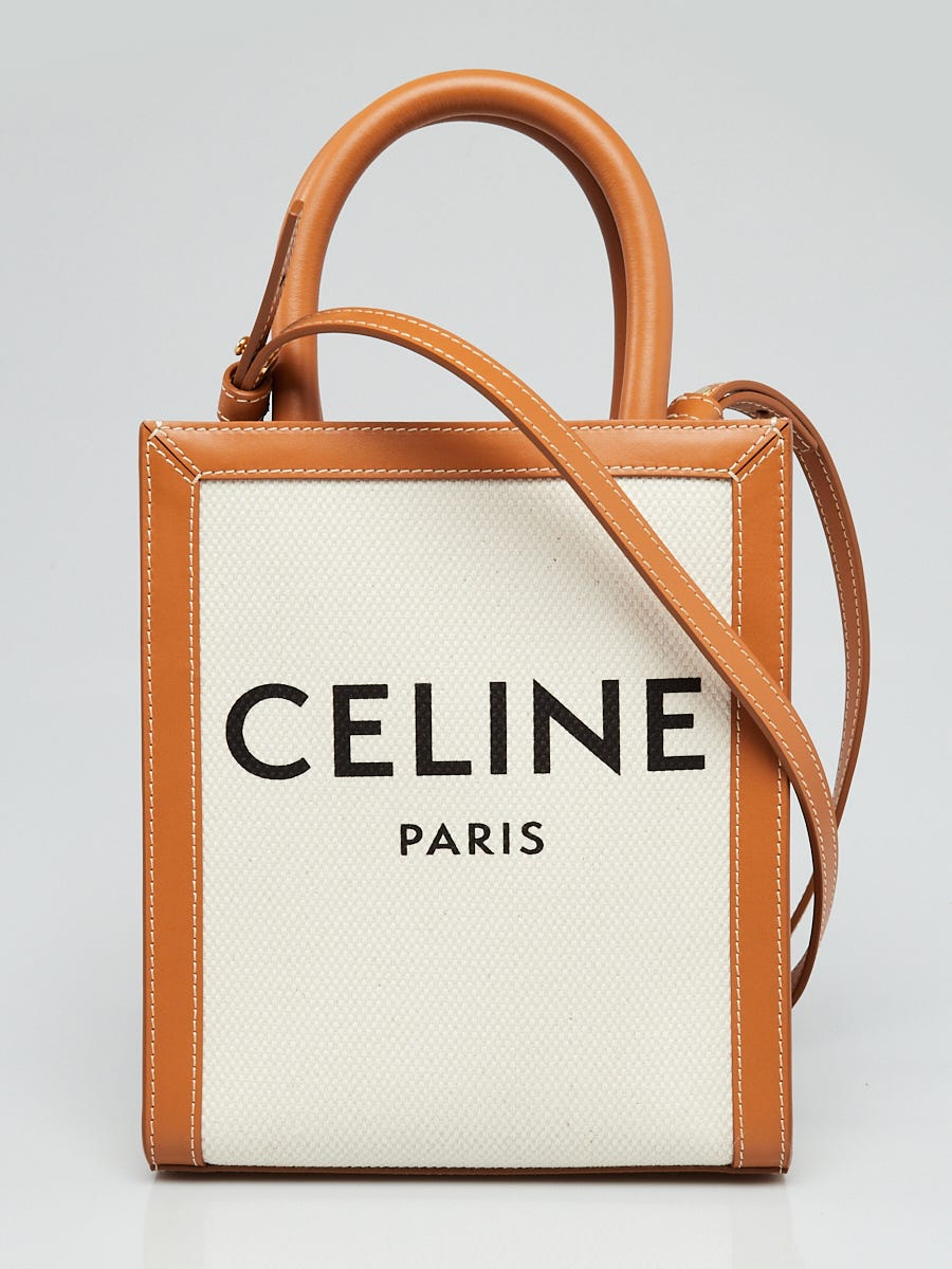 Celine - Authenticated Handbag - Cotton Brown for Women, Good Condition