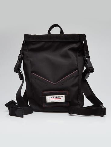 Givenchy Black Nylon Mini Downtown Backpack Bag