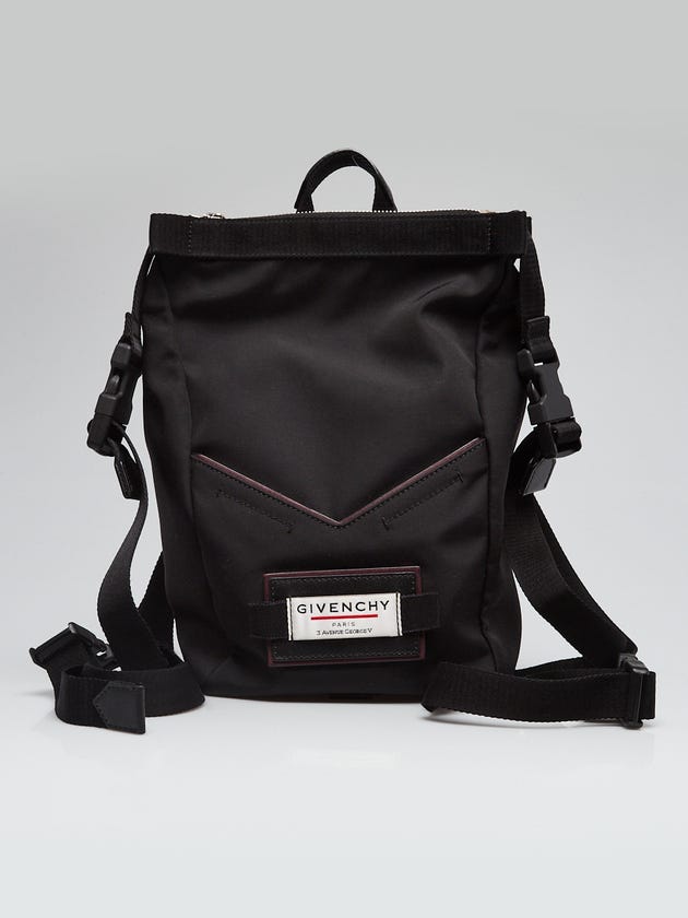 Givenchy Black Nylon Mini Downtown Backpack Bag
