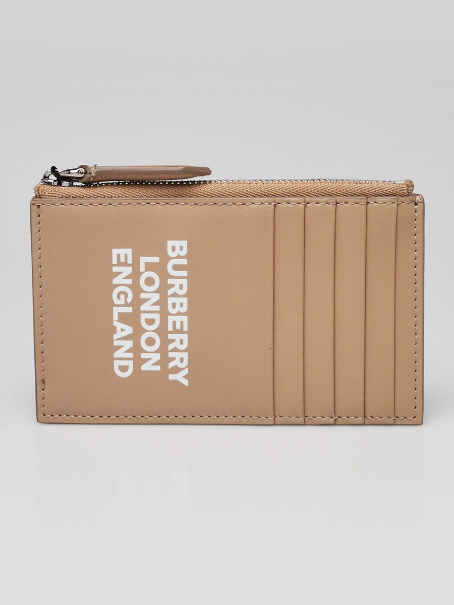 Burberry london outlet leather card case