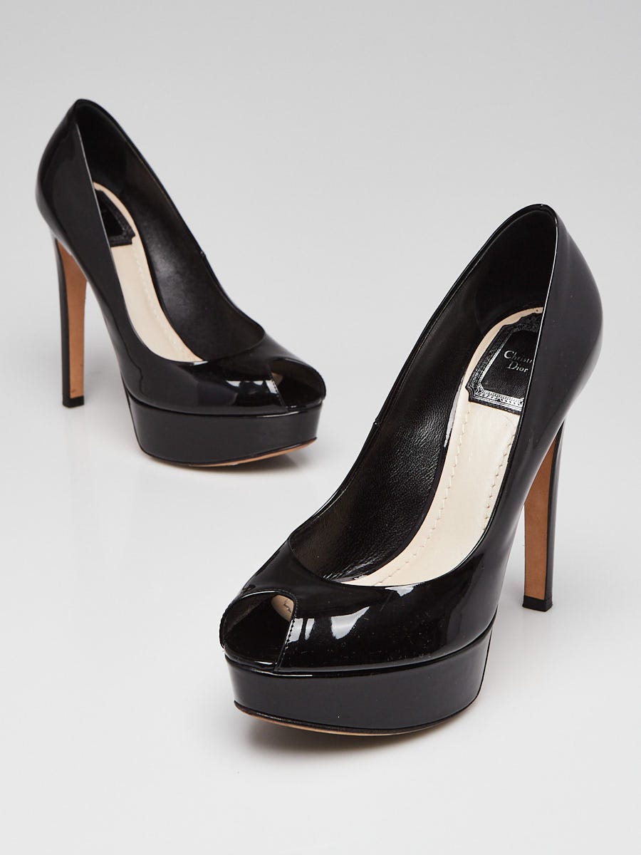 Dior patent pumps on sale