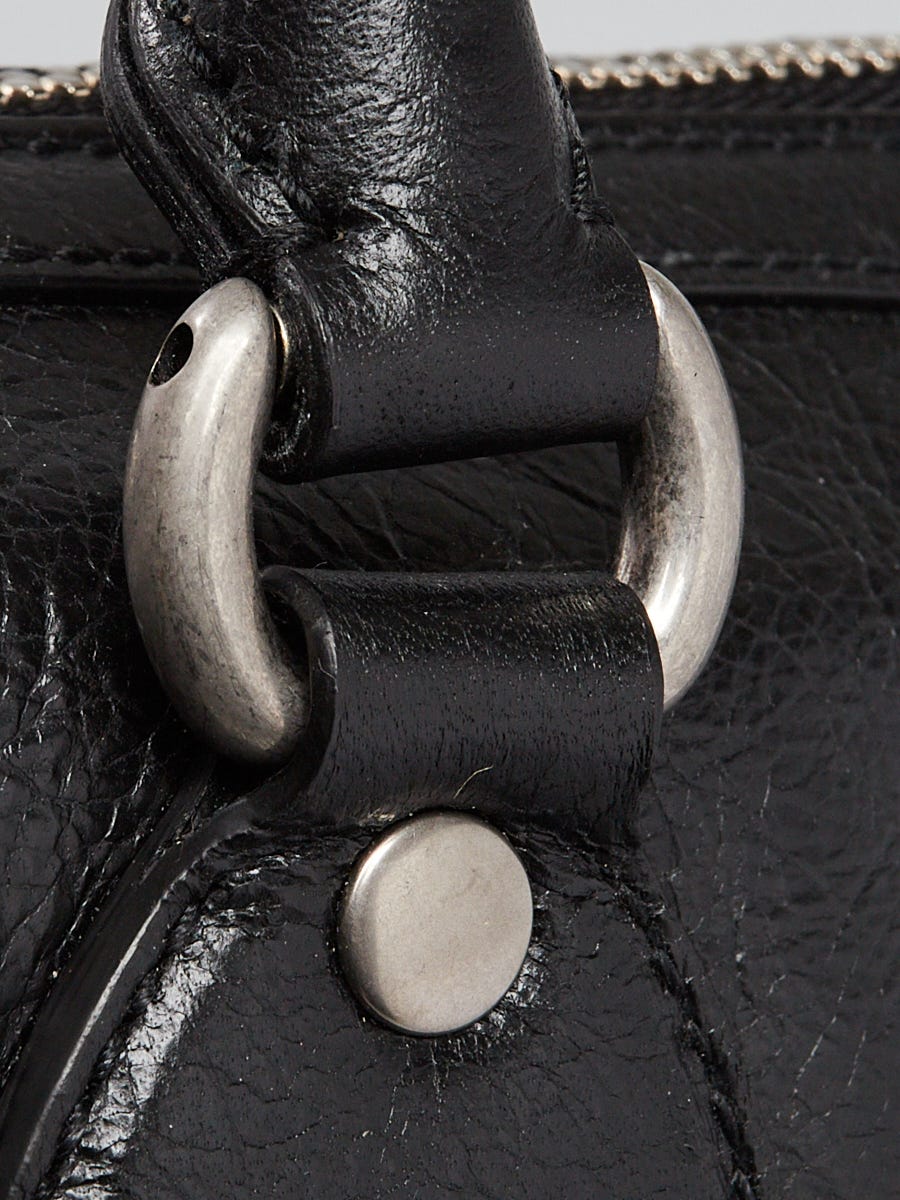 Gucci Black Textured Leather Morpheus Weekender Bag | Yoogi's Closet