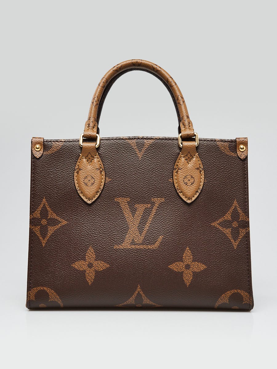 Louis Vuitton Monogram Giant Reverse Canvas Onthego PM Tote Bag w/o Strap -  Yoogi's Closet