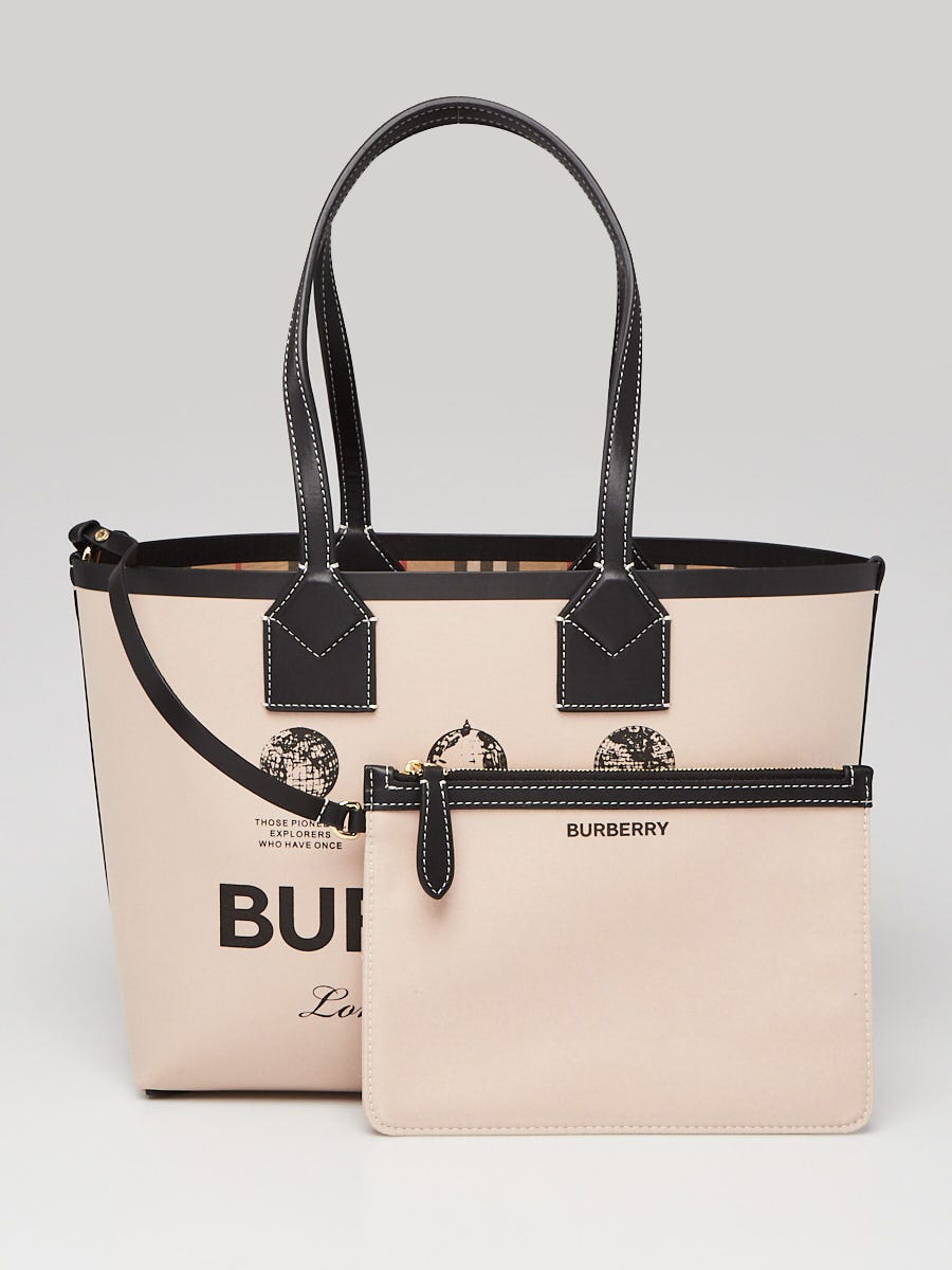 canvas burberry tote bag