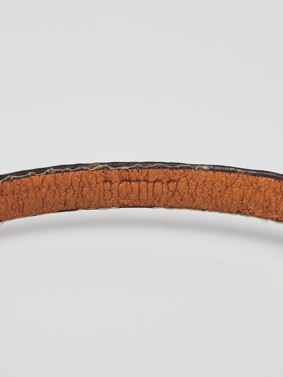 Monogram ACCESSORIES LEATHER BRACELETS Historic Mini Monogram Bracelet, Louis  Vuitton ®
