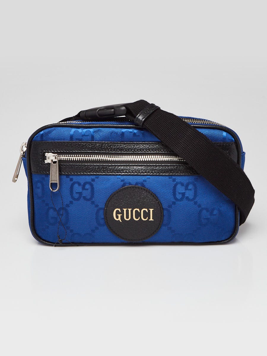 Gucci Blue GG Nylon Off The Grid Belt Bag Gucci