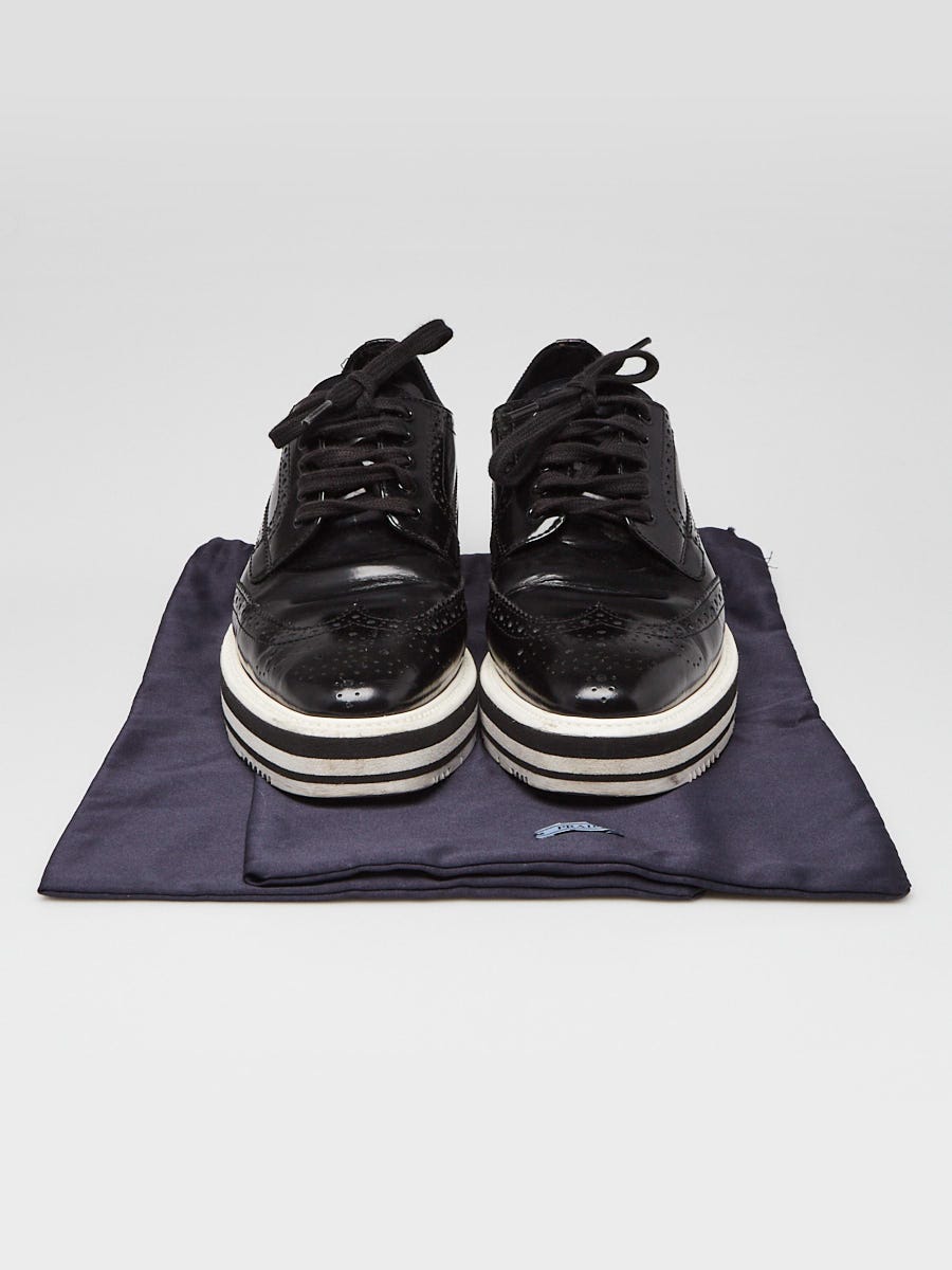 Prada wingtip outlet platform