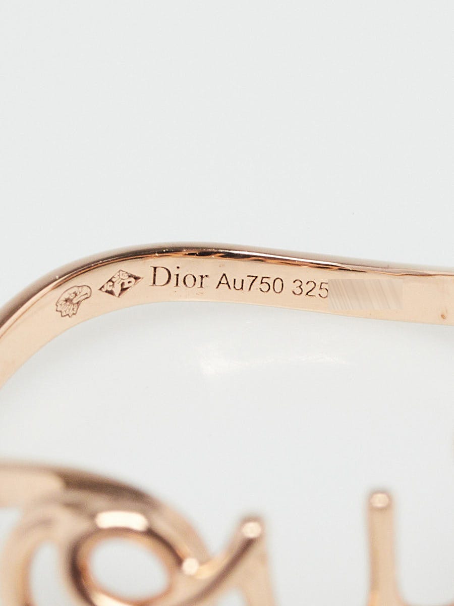 Dior oui ring ピンクゴールド Dior Oui Ring in in 18K pink gold and morganite