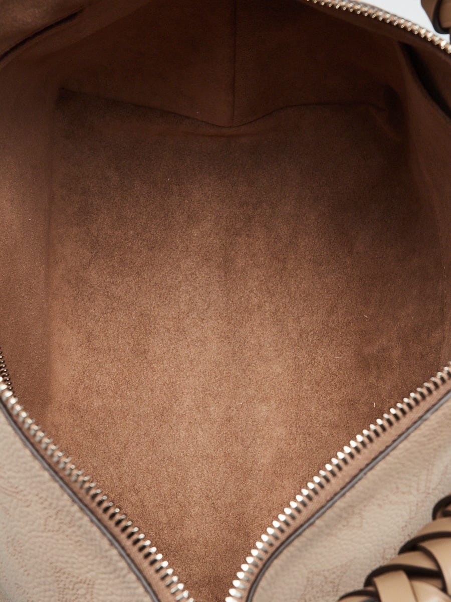 Louis Vuitton Galet Monogram Mahina Leather Beaubourg Hobo MM Bag - Yoogi's  Closet